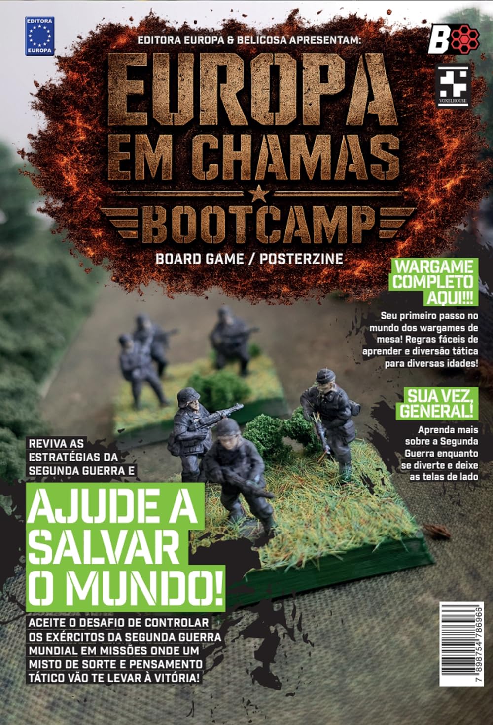capítulo por capítulo baixar Posterzine Europa em Chamas - Bootcamp (Versão lisa, sem dobras, enviada em tubo protetor)