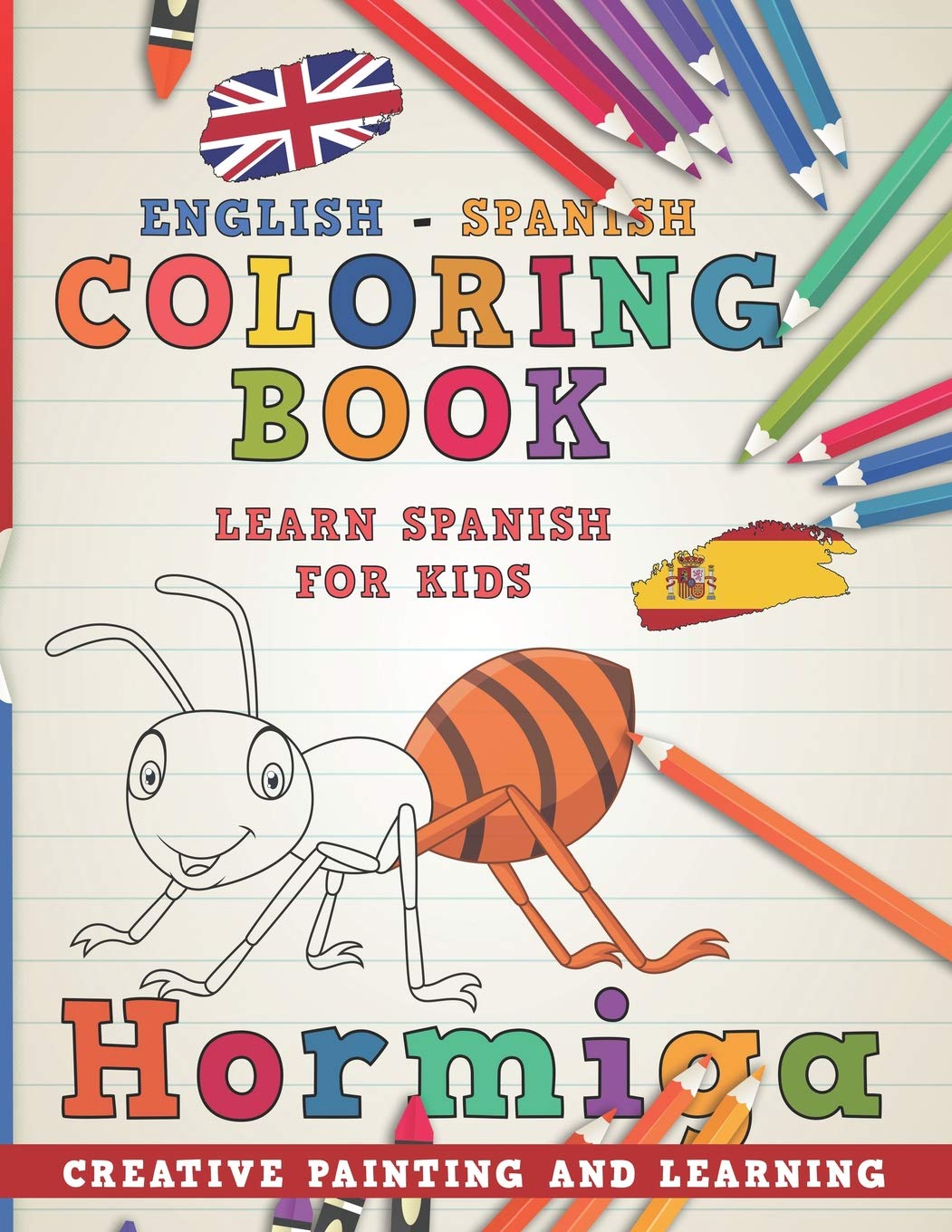 Coloring Book: English - Spanish I Learn Spanish for Kids I Creative Painting and Learning.: 3 baixar o livro de graça