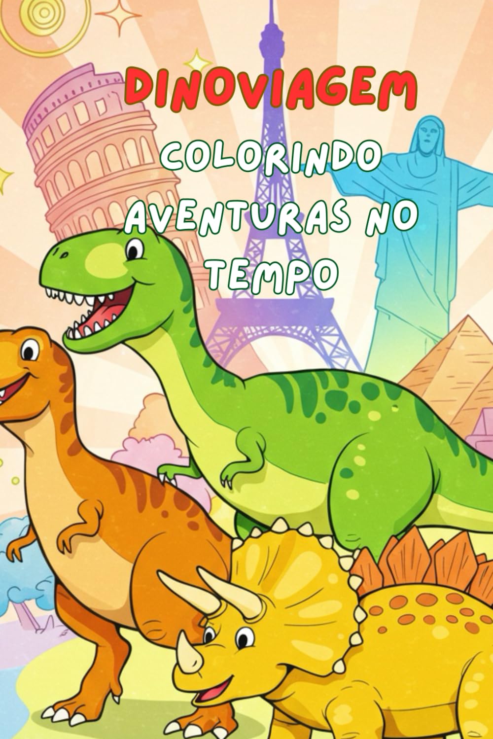DinoViagem: Colorindo Aventuras no Tempo (Portuguese Edition) baixar o livro de graça
