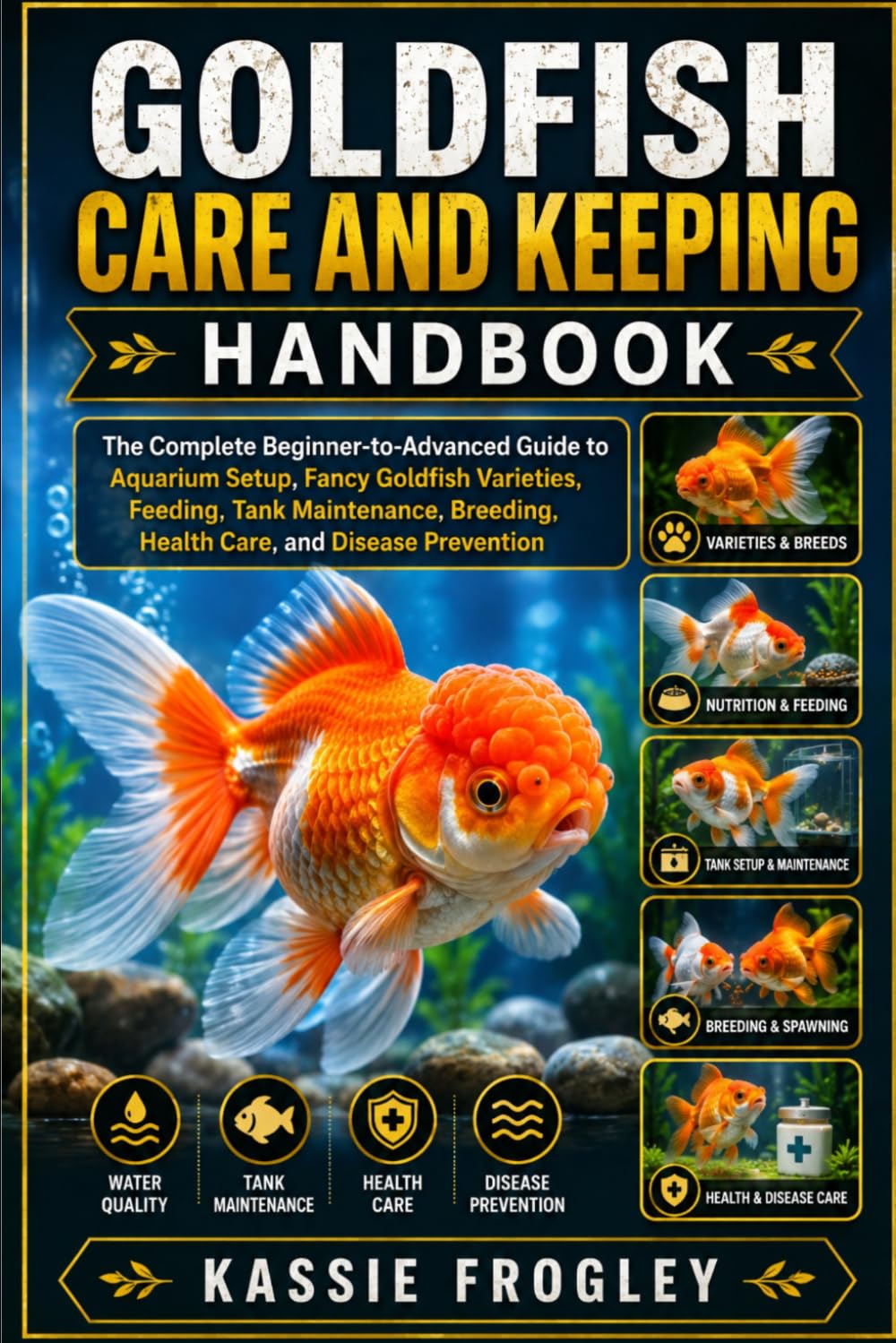 Goldfish Care and Keeping Handbook: The Complete Beginner-to-Advanced Guide to Aquarium Setup, Fancy Goldfish Varieties, Feeding, Tank Maintenance, Breeding, Health Care, and Disease Prevention baixar livro de graça