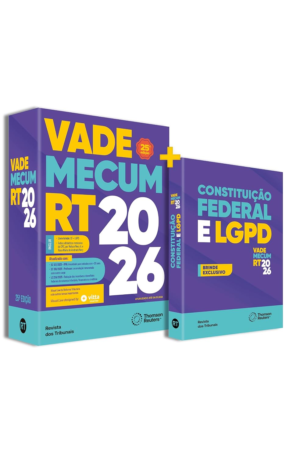 Vade Mecum RT 2026 - 25ª Edição + Versão Digital + Brinde exclusivo baixar o livro de graça