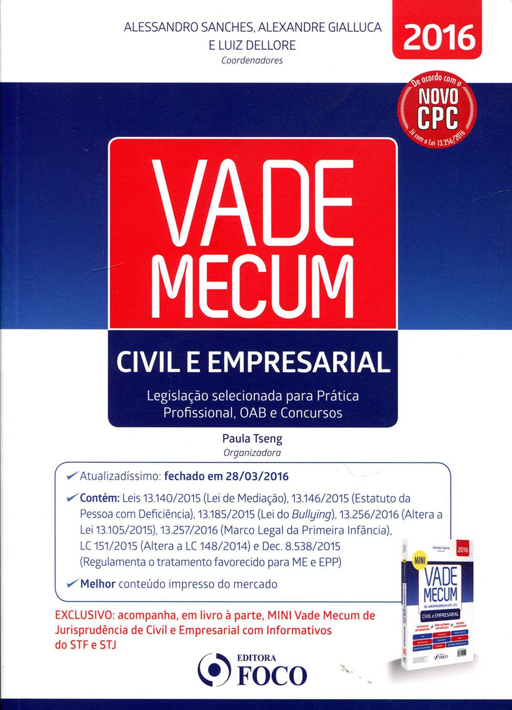 capítulo por capítulo baixar Vade Mecum Civil e Empresarial: Legislação Selecionada Para Prática Profissional, OAB e Concursos