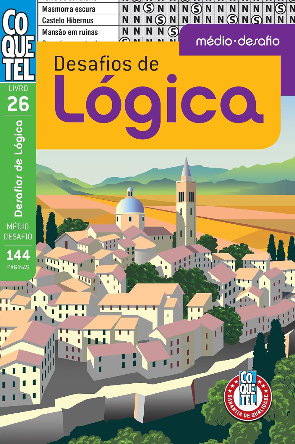 ler totalmente Livro Coquetel Desafios de Lógica Ed 26