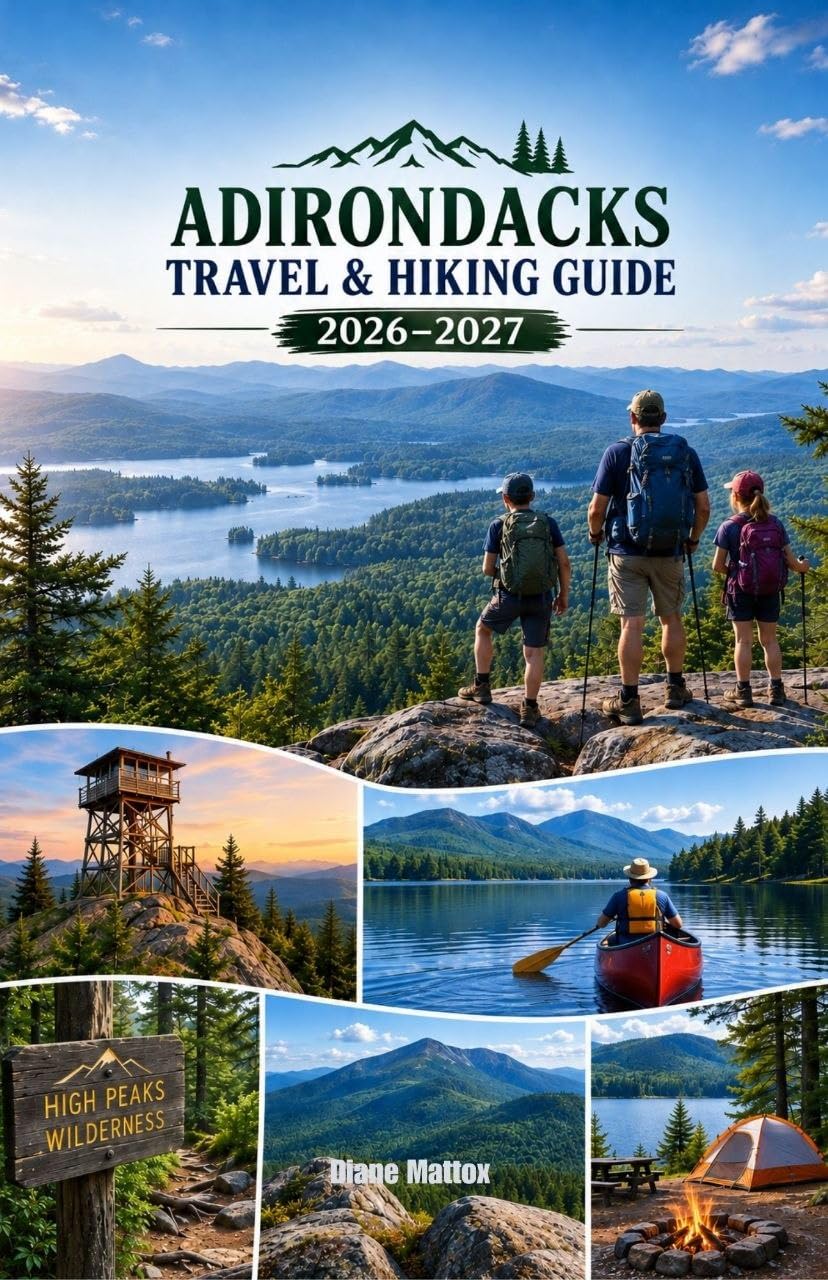 ADIRONDACKS TRAVEL AND HIKING GUIDE 2026-2027: Discover Lake Placid, Fall Foliage, Backcountry Camping, Paddling, and Family Friendly Trails Across New... High Peaks Wilderness (English Edition) baixar o livro de graça