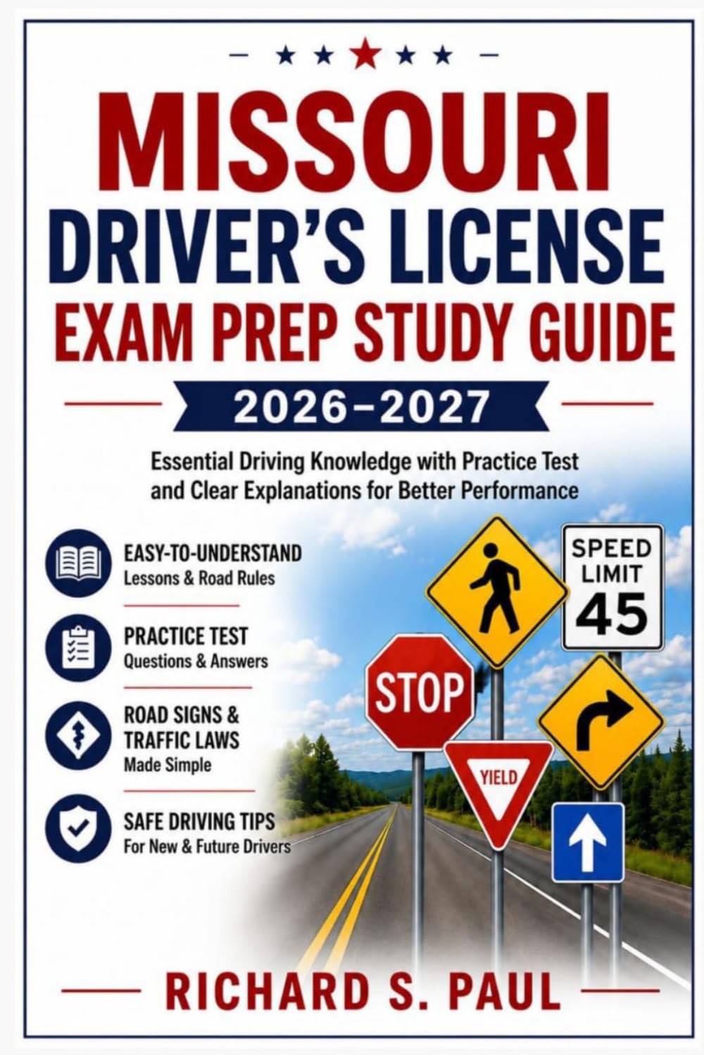 capítulo por capítulo baixar MISSOURI DRIVER’S LICENSE EXAM PREP STUDY GUIDE 2026–2027: Essential Driving Skills with Practice Questions and Clear Explanations