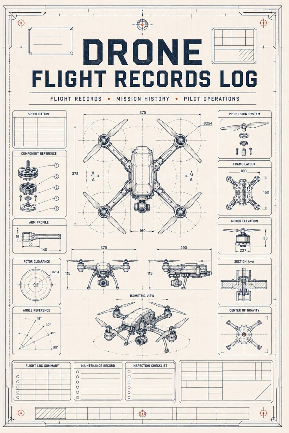 capítulo por capítulo baixar Drone Flight Records Log: Built for Structured Aviation Tracking and Organization | Equipment Management, Route Analysis and Service Documentation