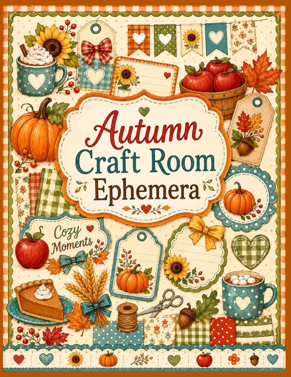 Autumn Craft Room Ephemera: 40 Full-Color Cut and Use Pages for Junk Journals, Scrapbooking, Card Making, Collage, Mixed Media, Gift Tags & Fall Paper Crafts baixar livro de graça