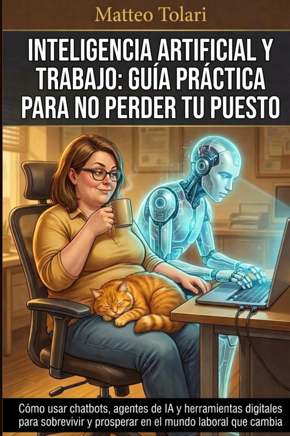 Inteligencia Artificial y Trabajo: Guía Práctica para No Perder Tu Puesto: Cómo usar chatbots, agentes de IA y herramientas digitales para sobrevivir... el mundo laboral que cambia (Spanish Edition) baixar livro de graça