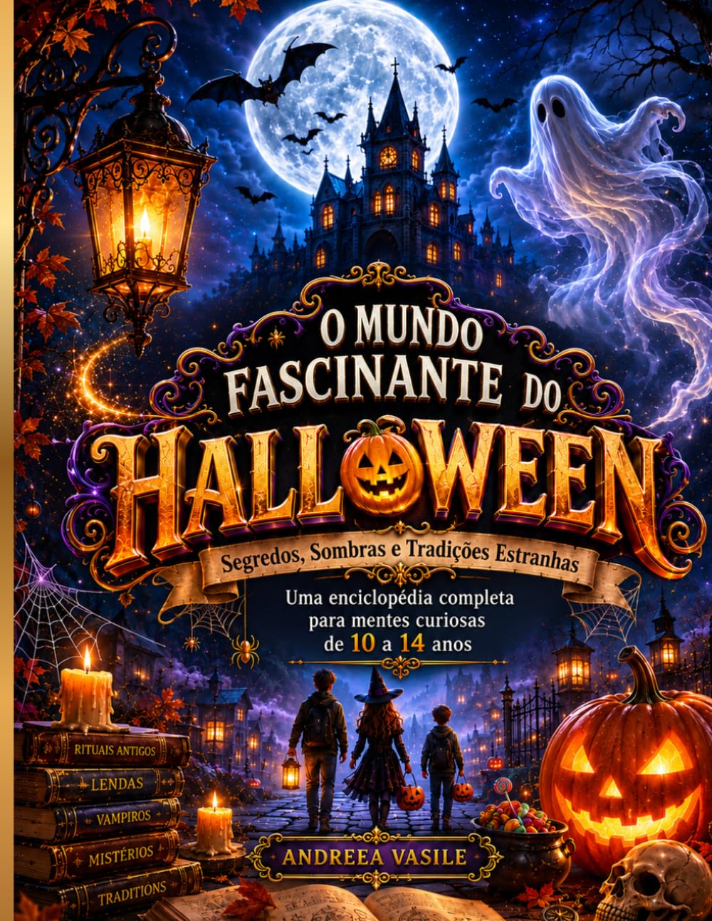 O Mundo Fascinante do Halloween: Um livro educativo e interativo com teste, glossário e minienciclopédia sobre a história, os símbolos e as tradições... descobrir com os amigos. (Portuguese Edition) baixar o livro de graça