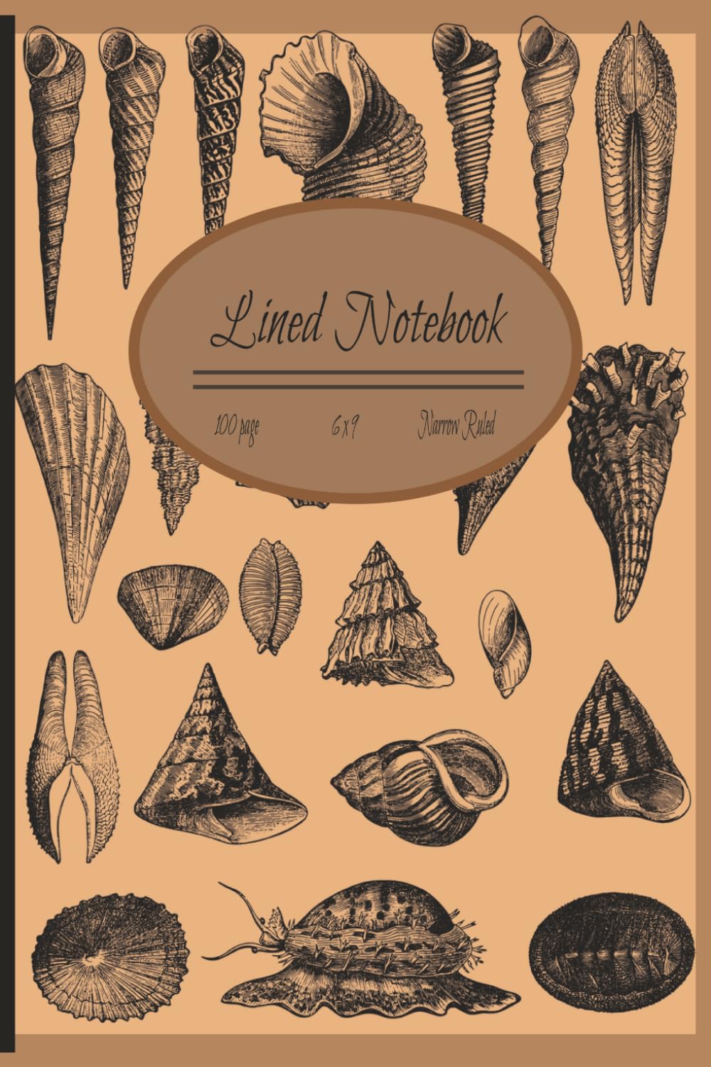Lined Notebook: Sea Shell themed lined journal baixar o livro de graça