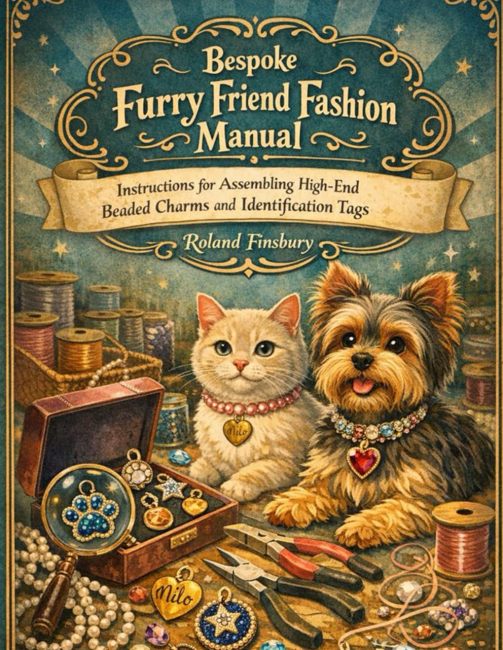 Bespoke Furry Friend Fashion Manual: Instructions for Assembling High-End Beaded Charms and Identification Tags baixar o livro de graça