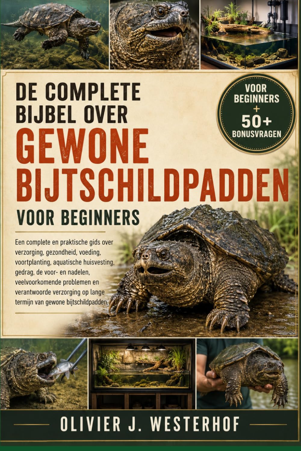 ler totalmente DE COMPLETE BIJBEL OVER GEWONE BIJTSCHILDPADDEN VOOR BEGINNERS: Een complete en praktische gids over verzorging, gezondheid....verantwoorde verzorging... van gewone bijtschildpadden. (Dutch Edition)