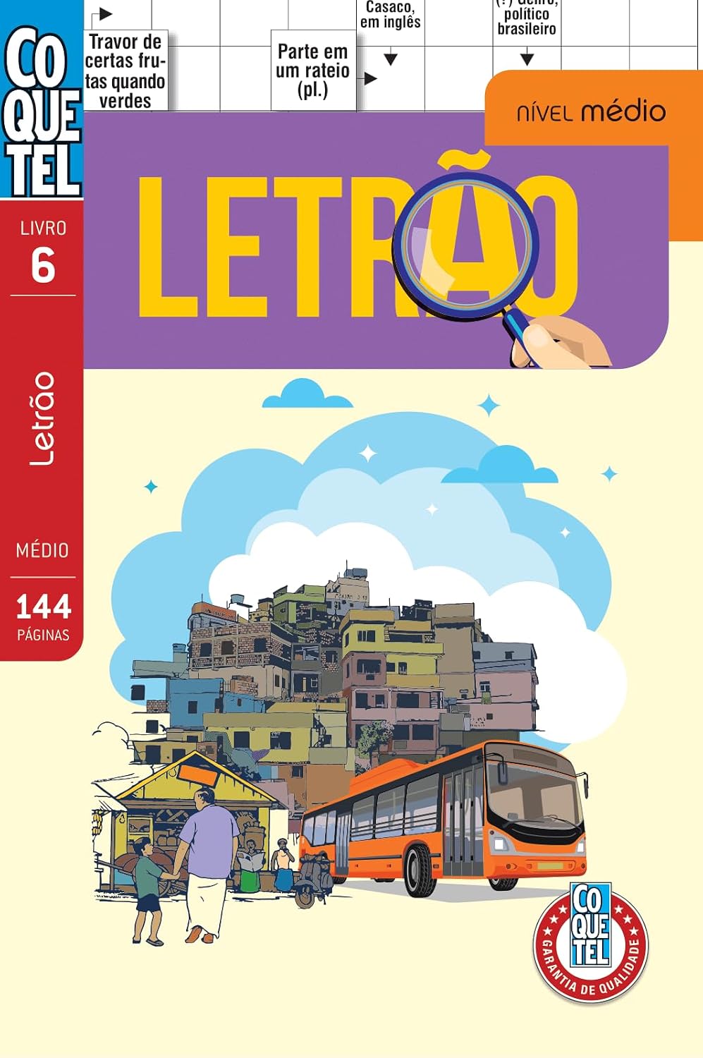 Livro Coquetel Letrão Nível Médio Ed 6