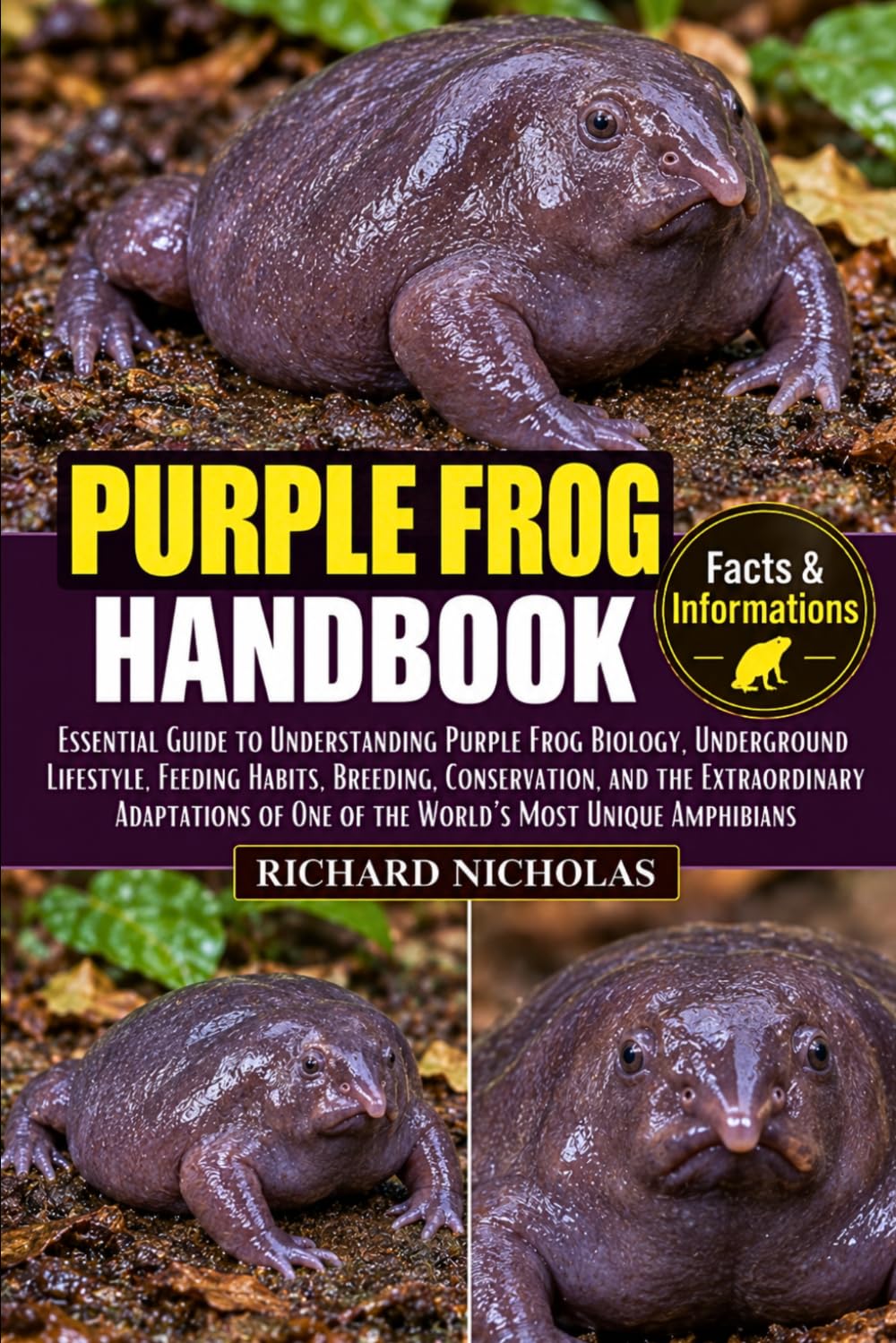 capítulo por capítulo baixar Purple Frog Handbook: Essential Guide to Understanding Purple Frog Biology, Underground Lifestyle, Feeding Habits, Breeding, Conservation, and the... of One of the World's Most Unique Amphibians