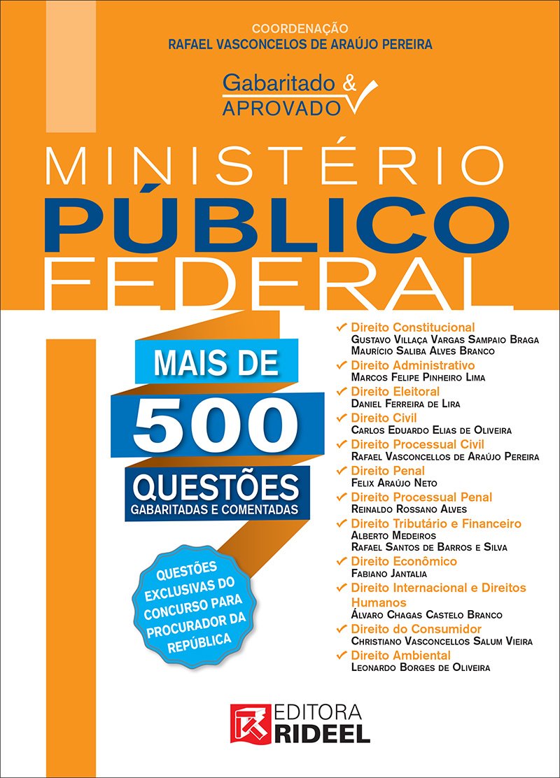 Gabaritado e Aprovado. Ministério Público Federal baixar o livro de graça