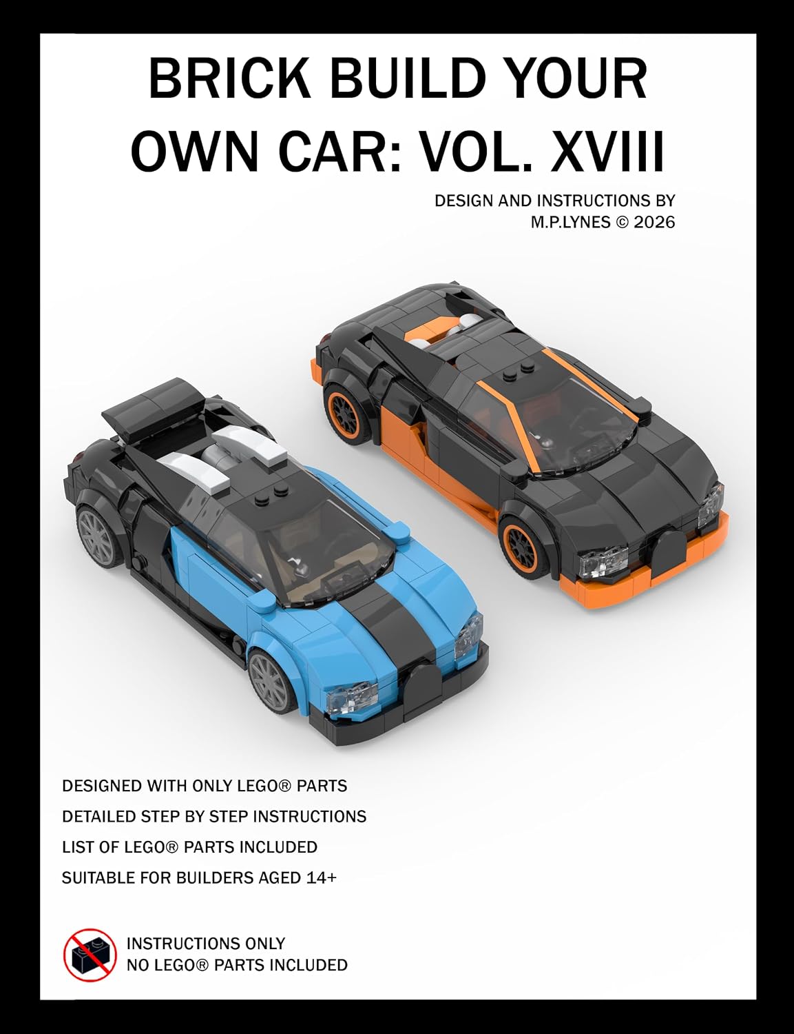 ler totalmente Brick Build Your Own Car: Vol. XVIII (English Edition)