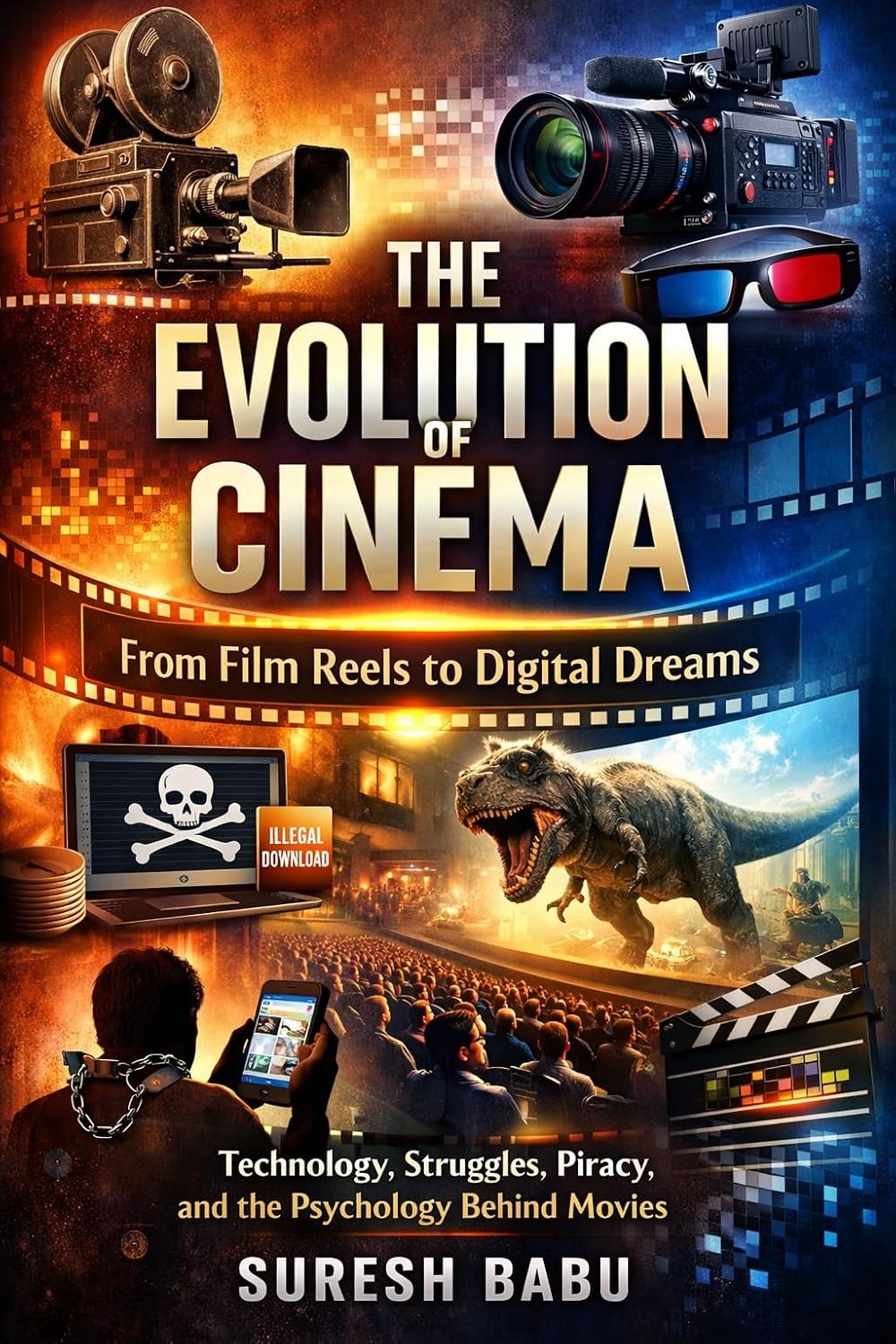 The Evolution of Cinema: From Film Reels to Digital Dreams Technology, Struggles, Piracy, and the Psychology Behind Movies (English Edition) baixar o livro de graça