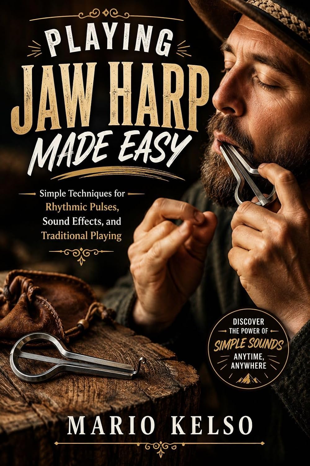 ler totalmente PLAYING JAW HARP MADE EASY: Simple Techniques for Rhythmic Pulses, Sound Effects, and Traditional Playing (English Edition)