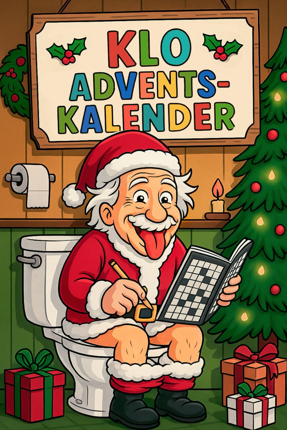 Klo Adventskalender: Über 500 knifflige Rätsel (Sudoku, Kreuzworträtsel & mehr) für eine witzige Adventszeit | Klo Adventskalender für Erwachsene baixar o livro de graça