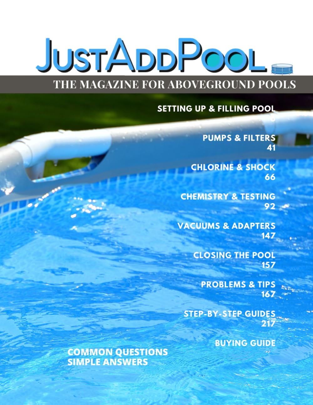 capítulo por capítulo baixar JustAddPool: The Magazine for Above Ground Pool Owners