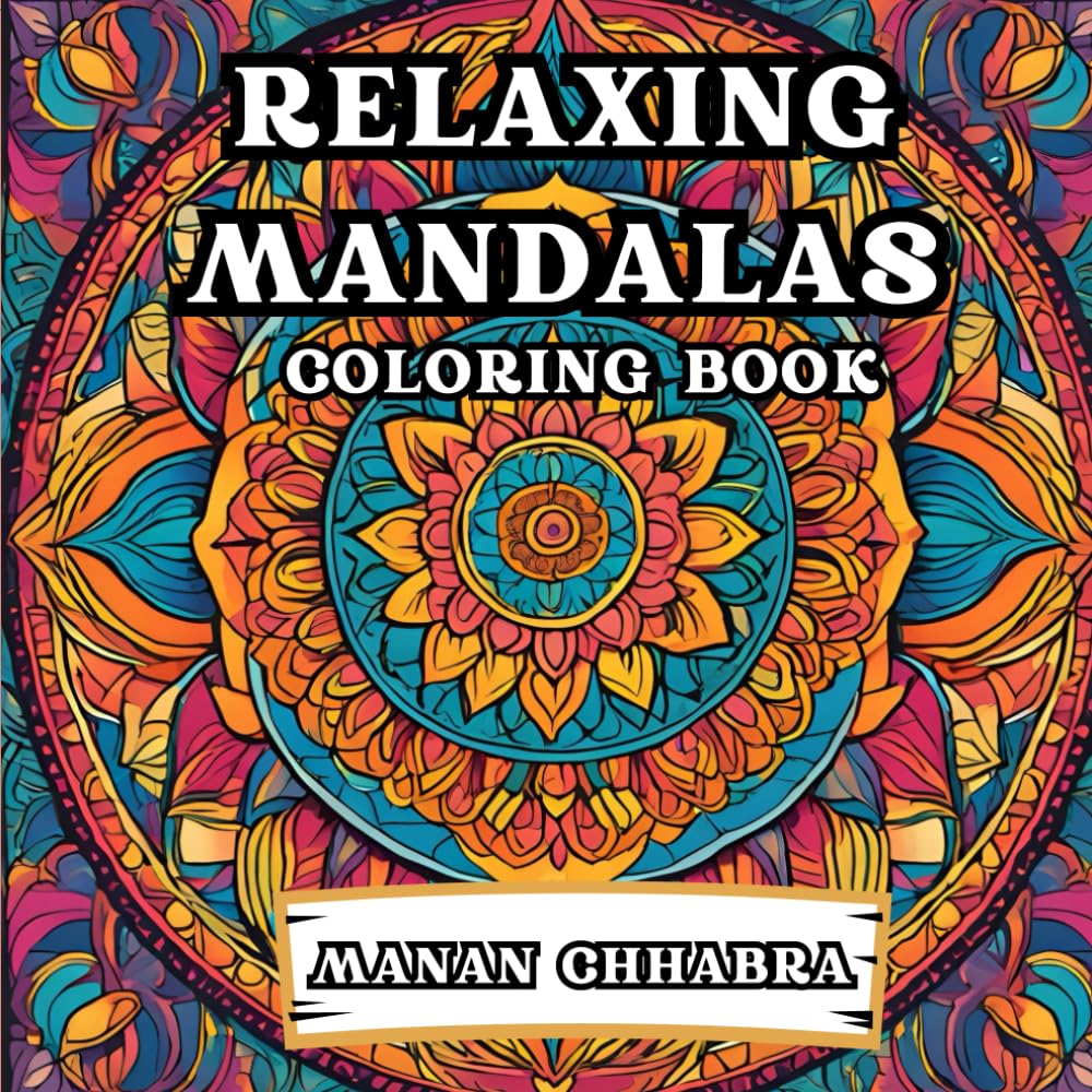 capítulo por capítulo baixar Relaxing Mandala: Stress Relieving Mandala, Anxiety Relief Coloring book For Kids & Adults