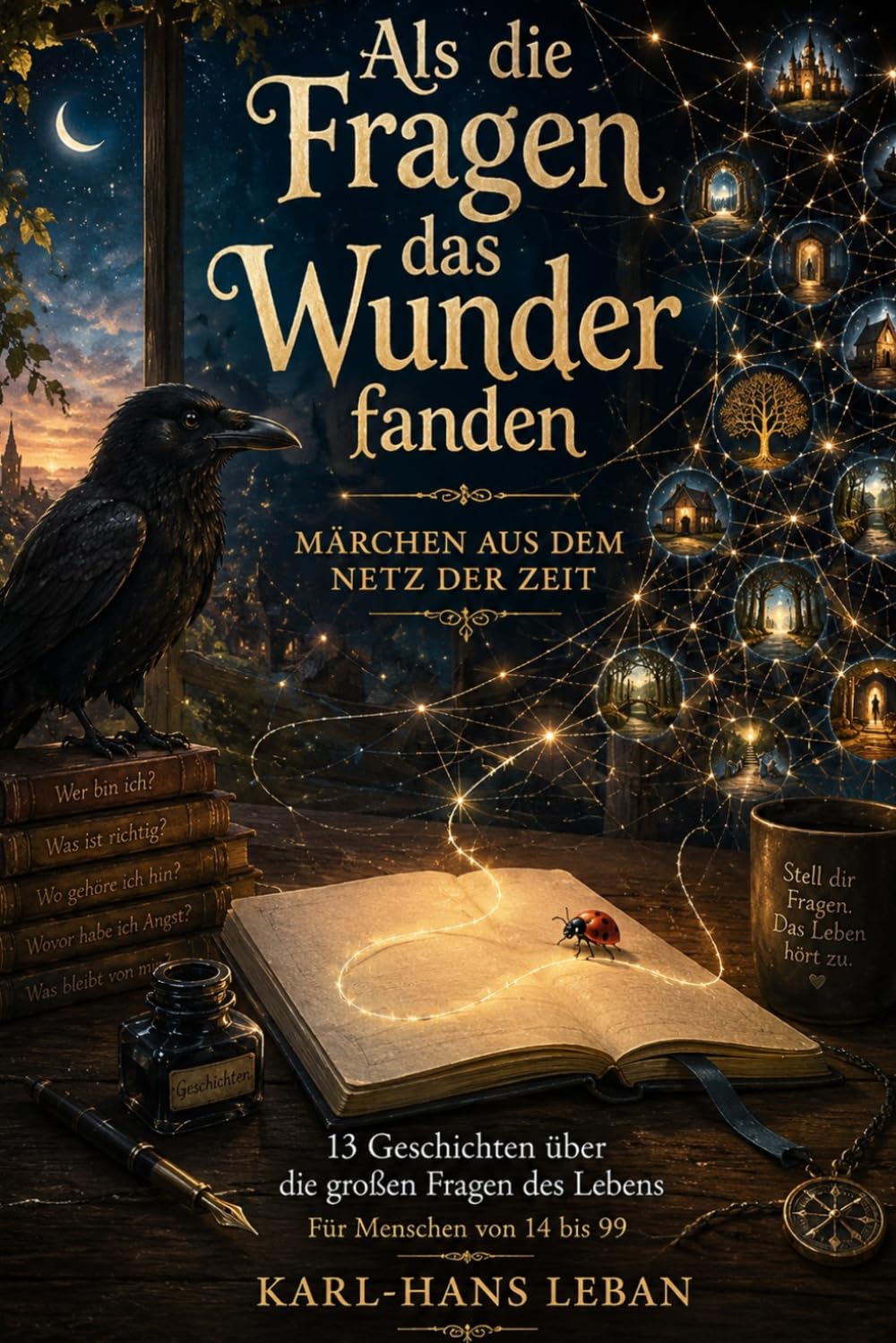 Als die Fragen das Wunder fanden: 13 Geschichten über die großen Fragen des Lebens (Märchen aus dem Netz der Zeit) (German Edition)