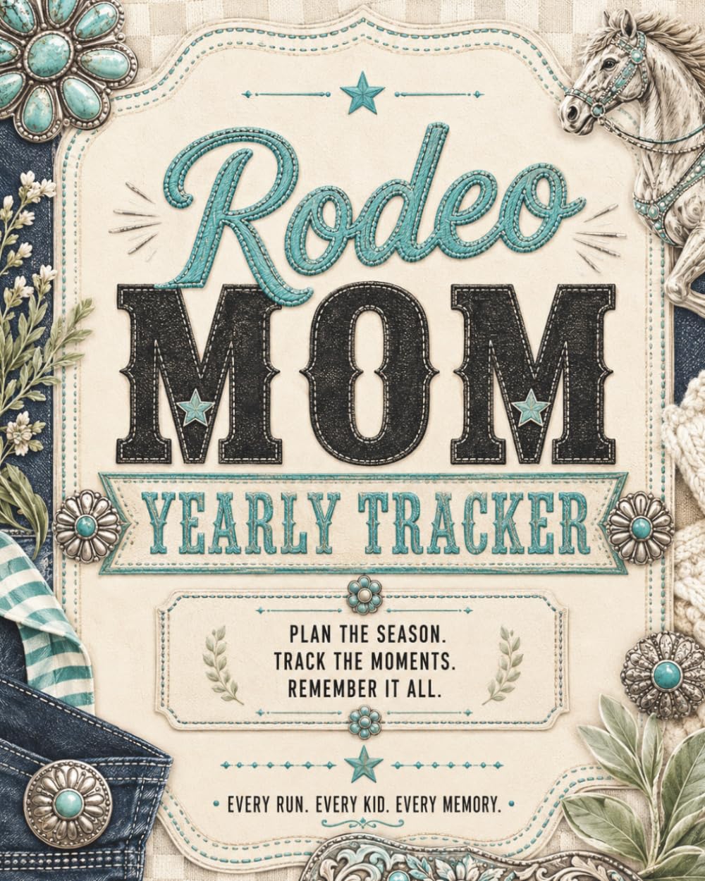 ler totalmente Rodeo Mom Yearly Tracker: A 12-Month Planner, Log Book & Record Keeper for Barrel Racing, Roping & Rodeo Moms — Track Every Run, Every Kid, Every Memory