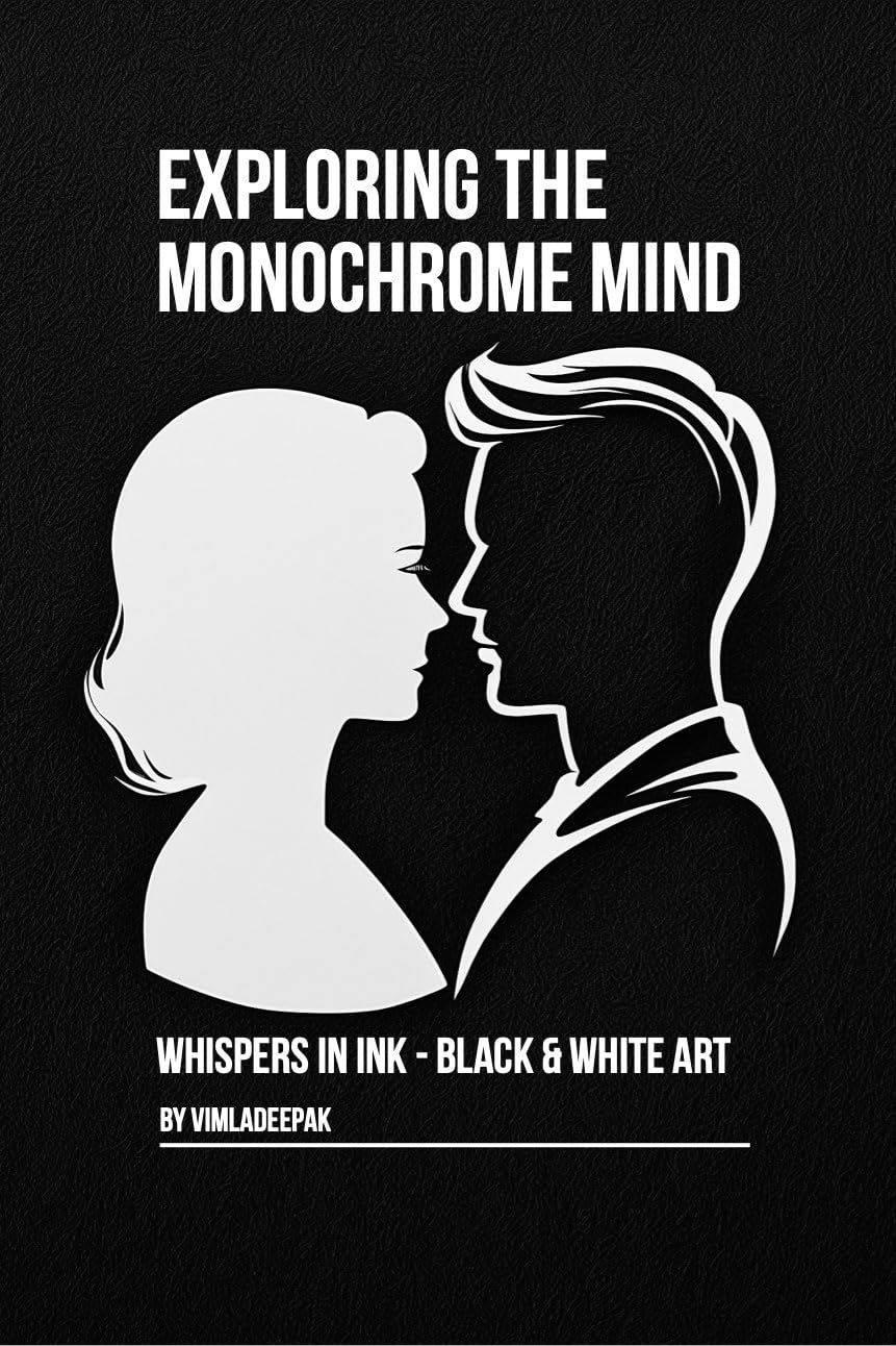 ler totalmente Exploring the Monochrome Mind: Whispers in Ink - Black & White Art (English Edition)