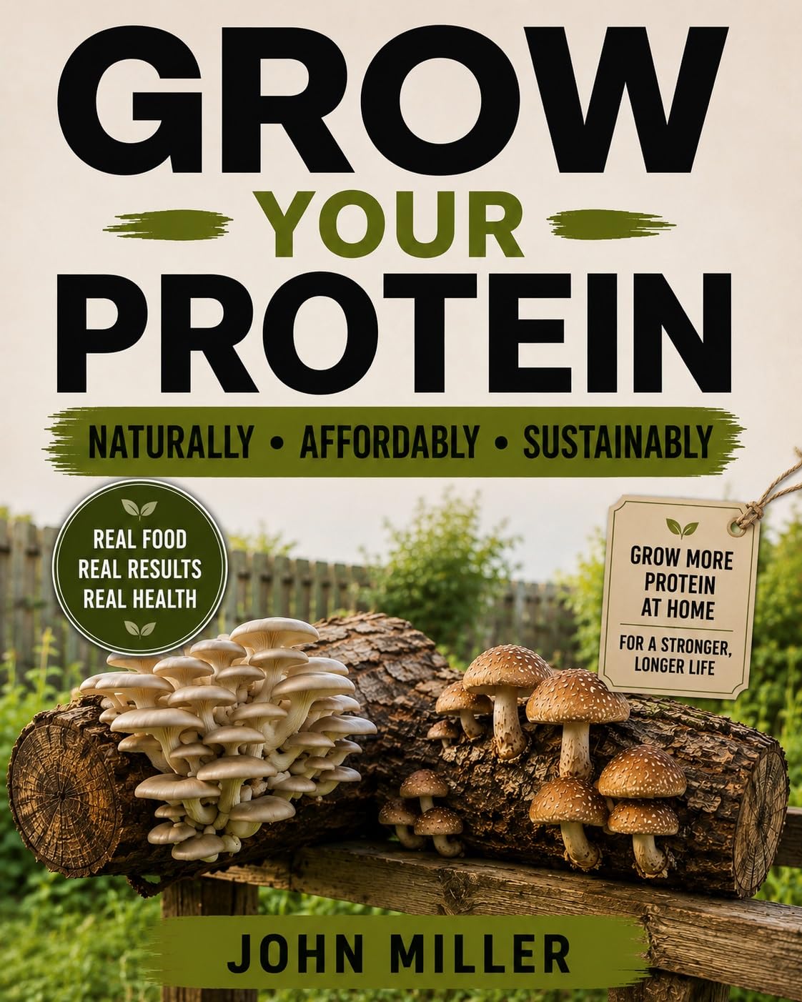 ler totalmente GROW YOUR PROTEIN FOR FREE: The Backyard Guide to Growing Oyster & Shiitake Mushrooms on Logs (For Retirees on a Fixed Budget Book 3) (English Edition)