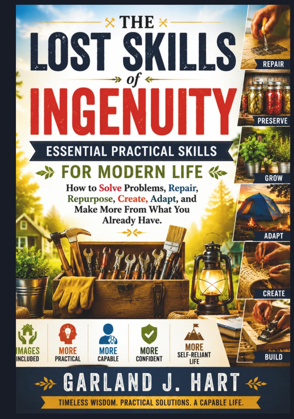 capítulo por capítulo baixar The Lost Skills of Ingenuity: Essential Practical Skills for Modern Life: How to Solve Problems, Repair, Repurpose, Create, Adapt, and Make More From.... (Images Included) (The Lost Wisdom Library)
