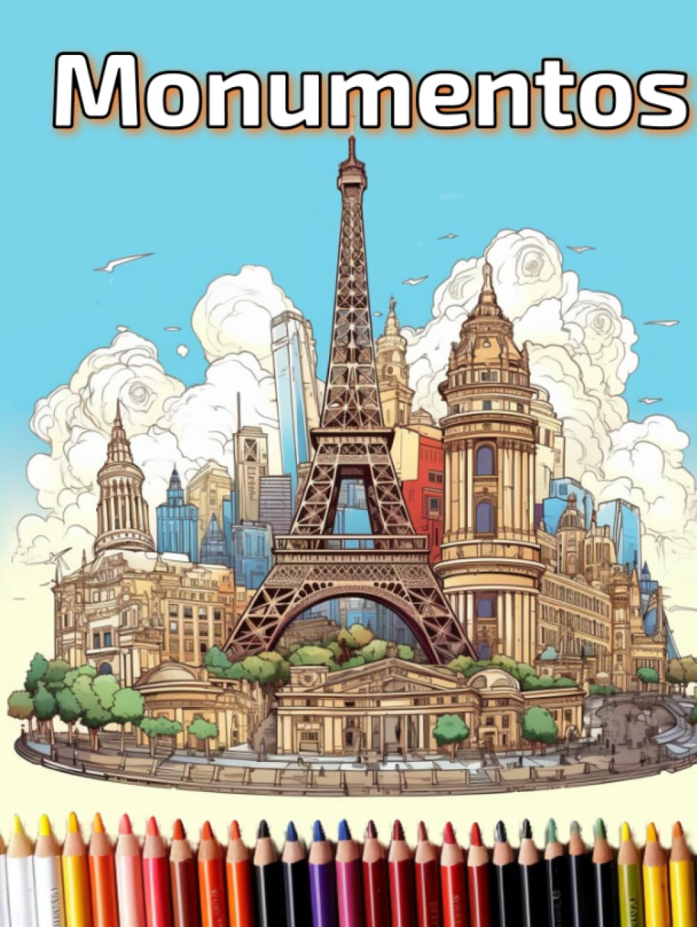 ler totalmente Monumentos del Mundo: Colorea tu Viaje: Libro de colorear (Spanish Edition)