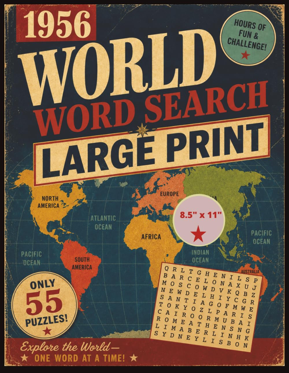 capítulo por capítulo baixar 1956 WORLD WORD SEARCH: Hours of Fun and Challenge