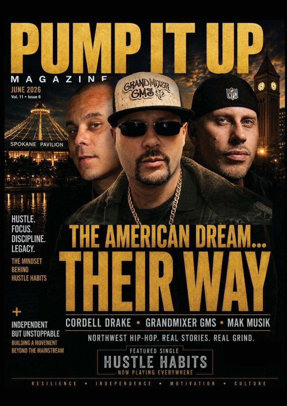 capítulo por capítulo baixar Pump It Up Magazine - June 2026: Featuring Cordell Drake, GrandMixer GMS & MAK Musik