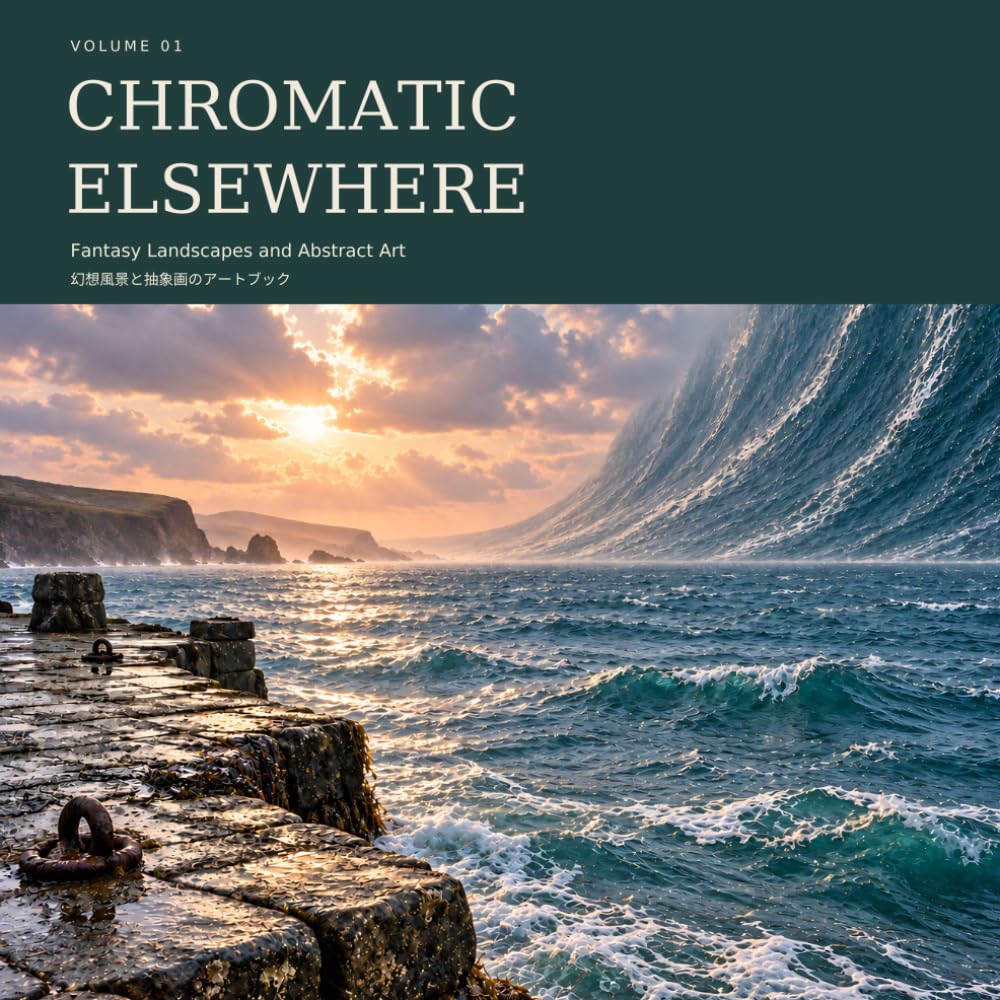 ler totalmente CHROMATIC ELSEWHERE: Volume 01: Fantasy Landscapes and Abstract Art — A Visual Journey Through Imaginary Worlds, Mystical Scenery, and Dreamlike Realms