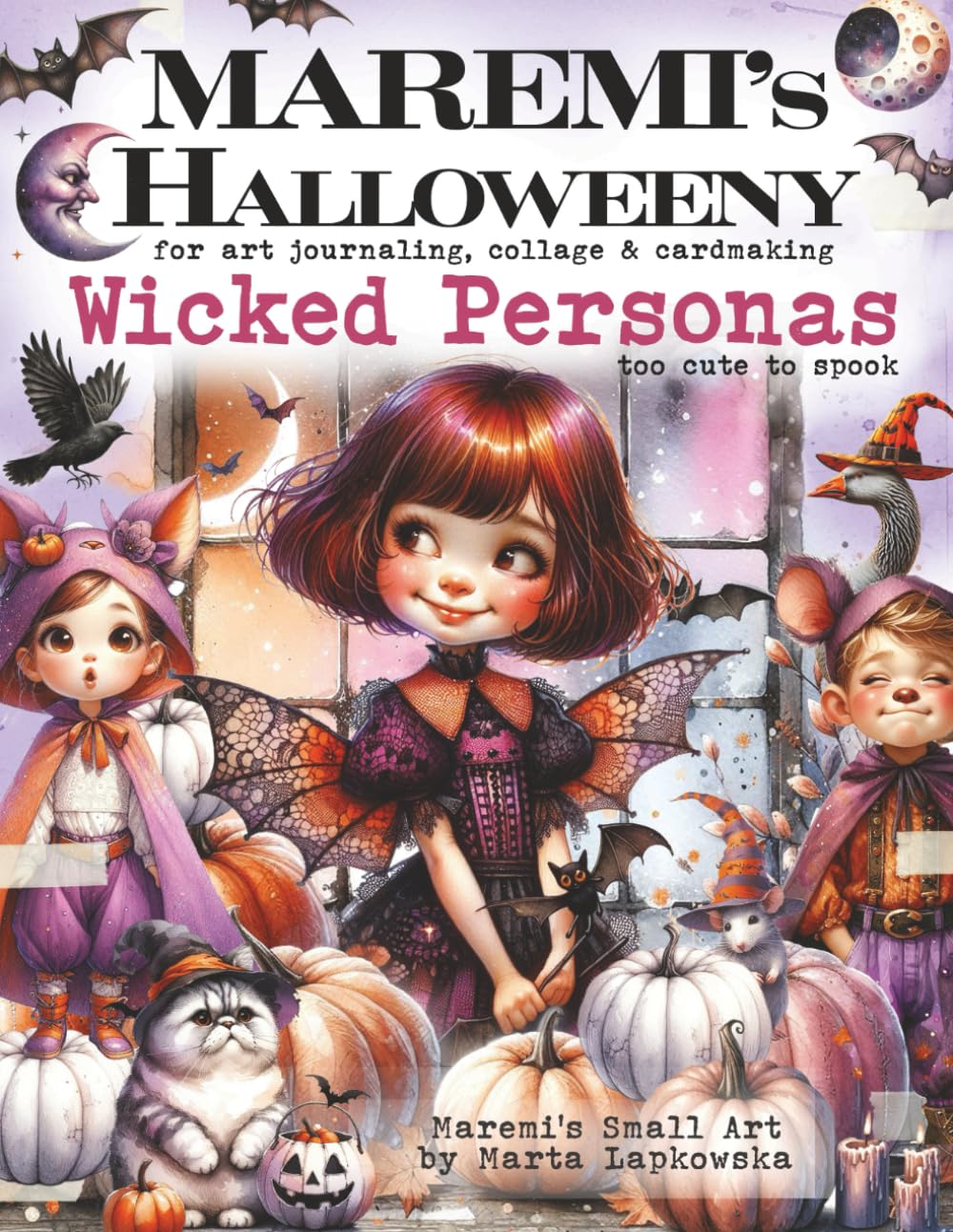 capítulo por capítulo baixar MAREMI'S Halloweeny for art journaling, collage and cardmaking WICKED PERSONAS: 220+ Spooky Images