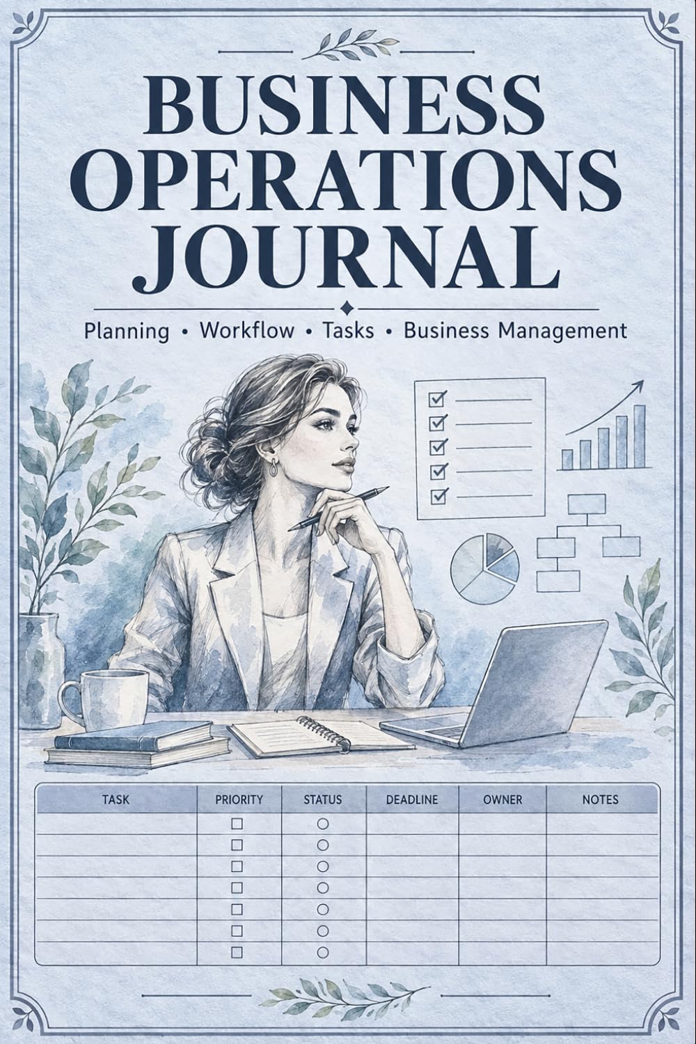 ler totalmente Business Operations Journal: Management Record Notebook Supporting Entrepreneurs With Daily Tasks, Service Notes, Inventory Changes, Supplier Details, Maintenance, and Workflow Records