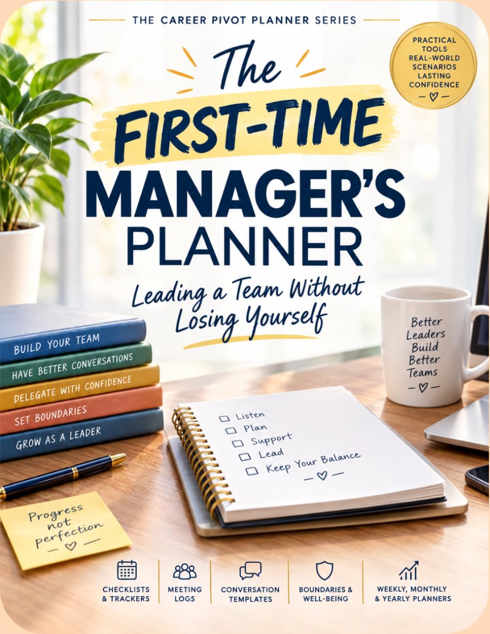 capítulo por capítulo baixar The First-Time Manager's Planner: A Day-One Survival Guide for New Supervisors — One-on-Ones, Delegation, Difficult Conversations, and Setting Boundaries at Work