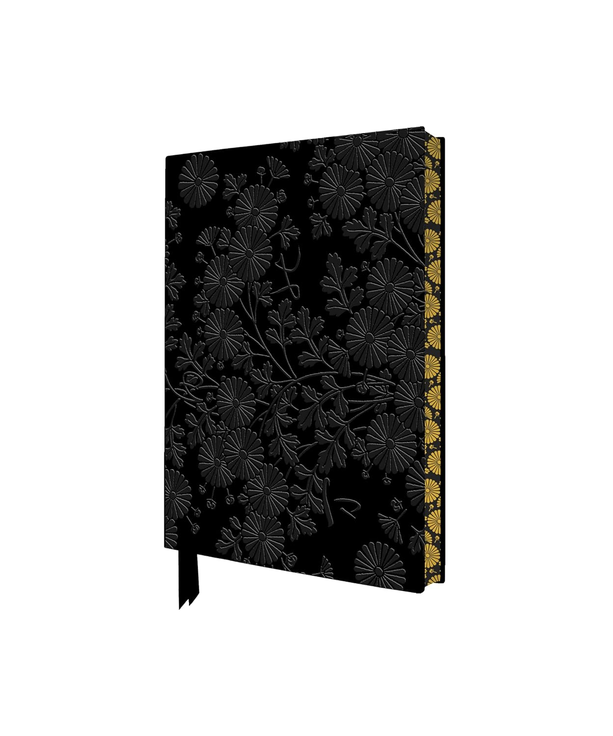 Uematsu Hobi: Box Decorated with Chrysanthemums Artisan Art Pocket Notebook (Flame Tree Journals): Leather Covers