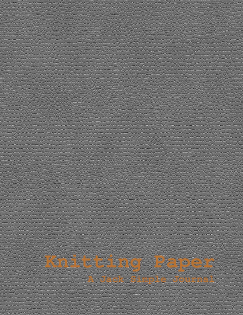 ler totalmente Knitting Paper: Knitting Paper (Jack Simple Knitting Paper)