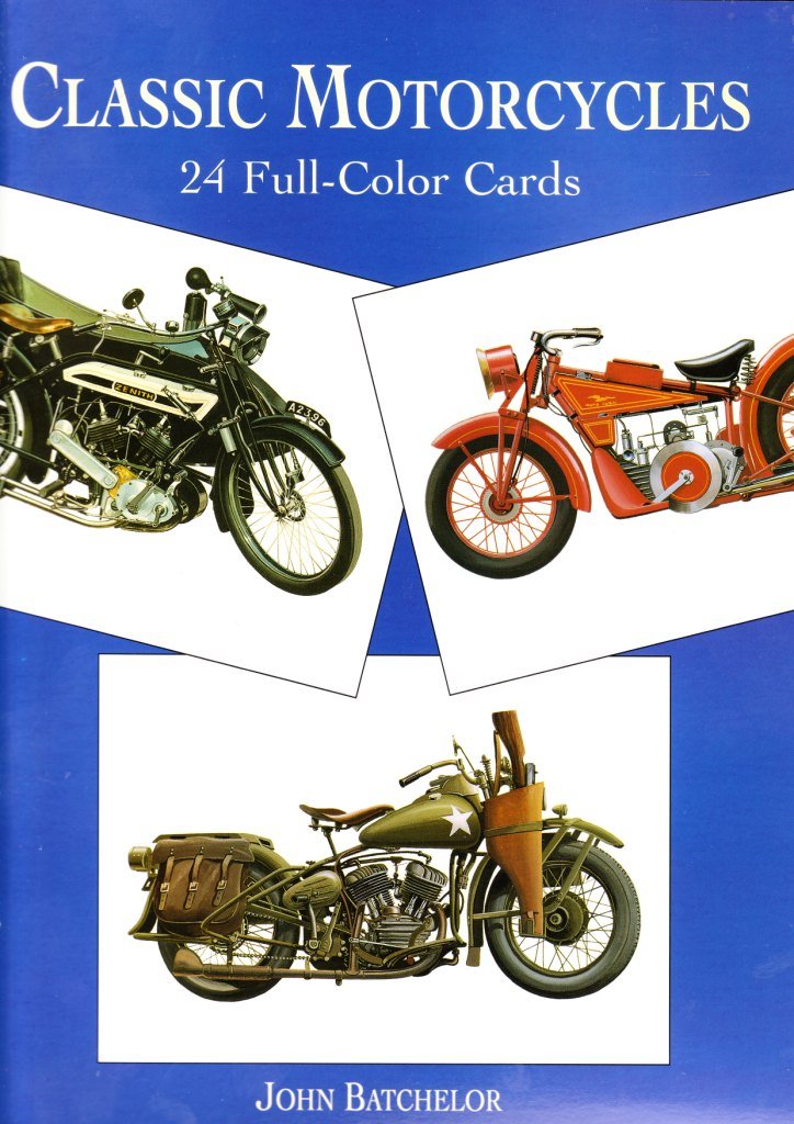ler totalmente Classic Motorcycles: 24 Full-Color Cards