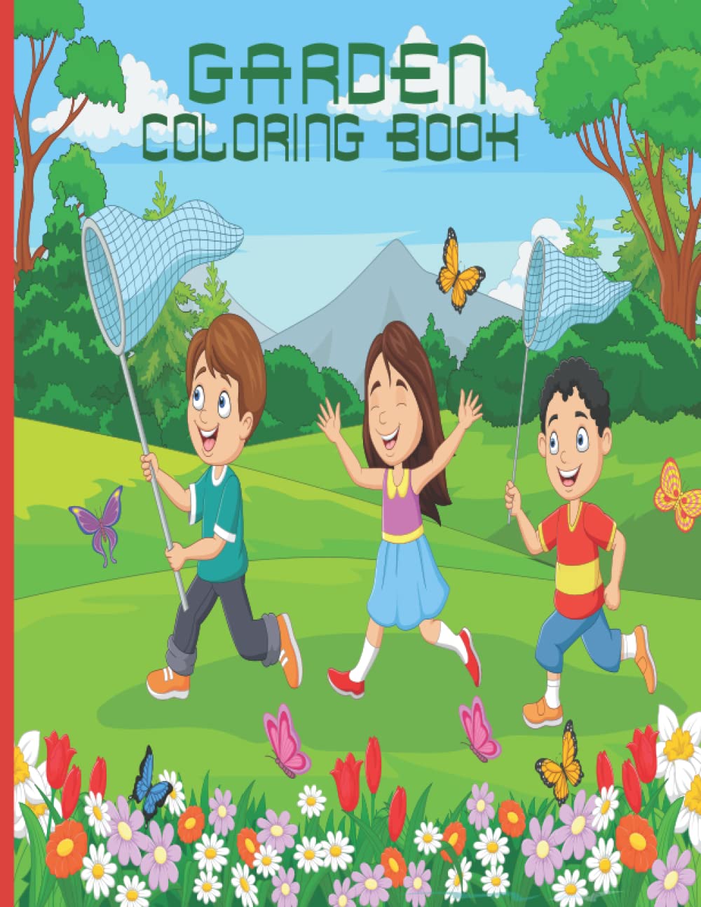 Garden Coloring Book: 50 pages Amazing Garden Coloring Book For Kids And Adults, Coloring Book Featuring Beautiful Flowers and Floral Designs Magical Garden for Stress Relief and Relaxation. baixar o livro de graça