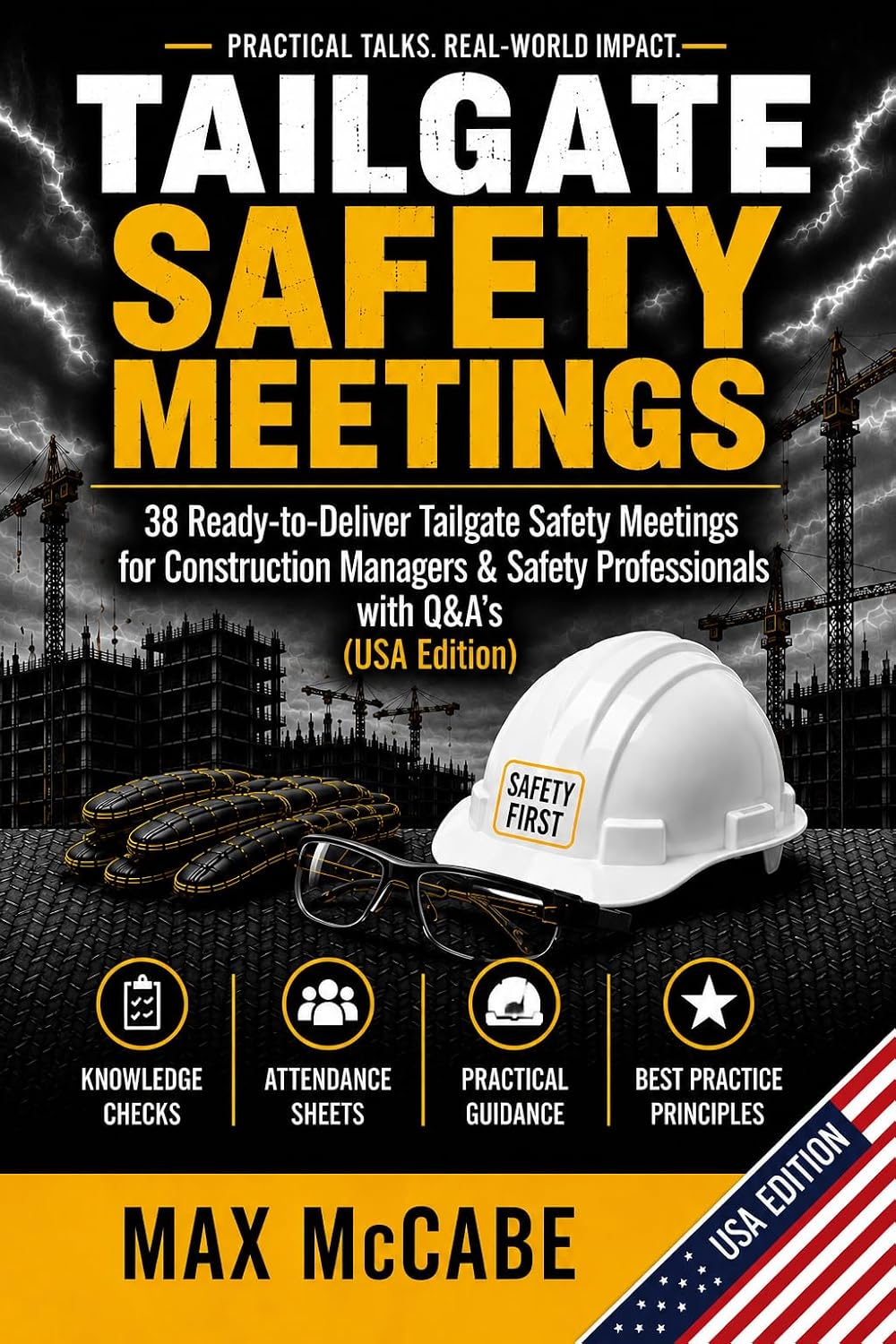 capítulo por capítulo baixar TAILGATE SAFETY MEETINGS: 38 Ready-to-Deliver Tailgate Safety Meetings for Construction Managers & Safety Professionals with Q&A's (USA Edition) (USA Edition:... Site Safety Documentation) (English Edition)