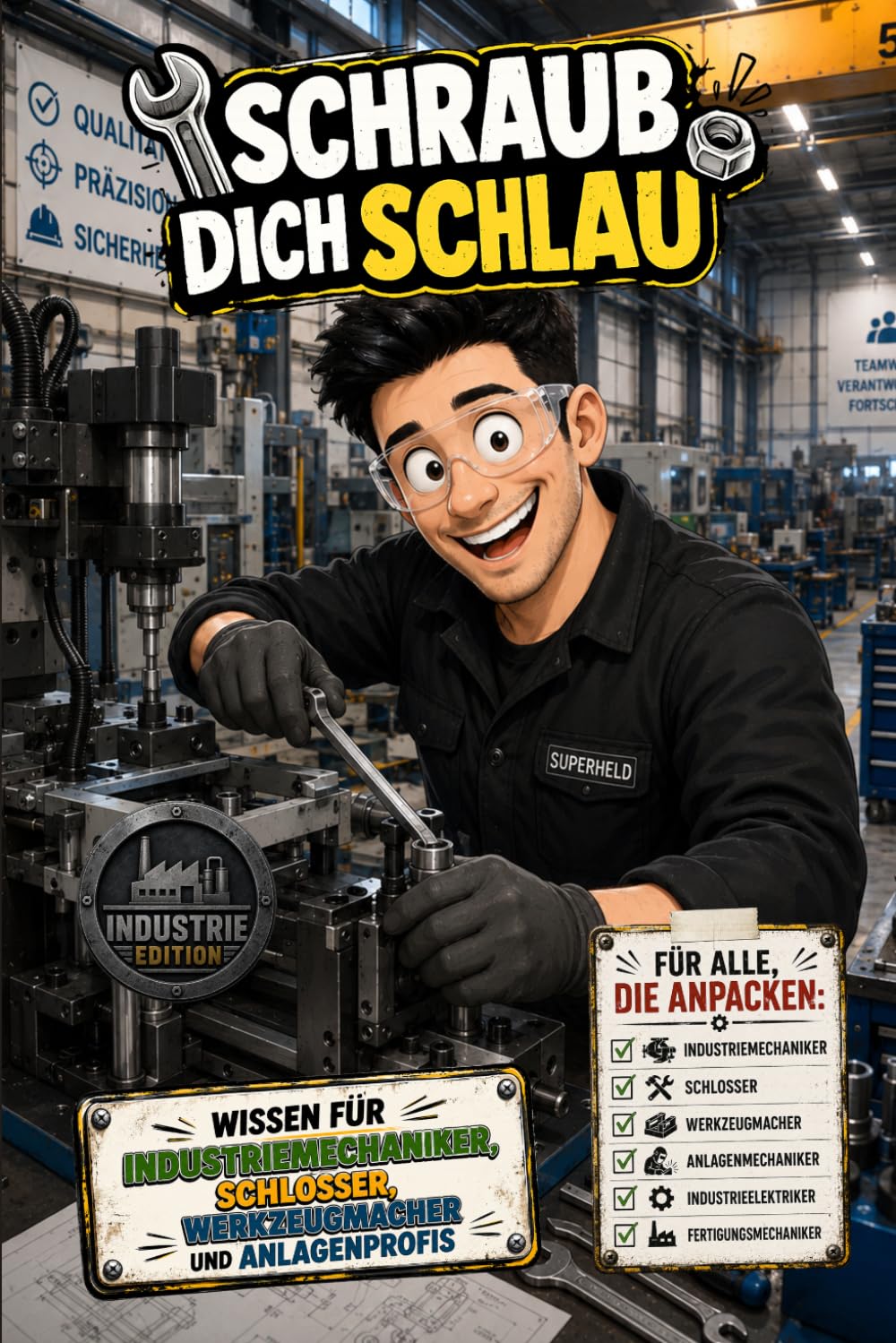 capítulo por capítulo baixar Schraub dich schlau - Wissen für Industriemechaniker, Schlosser, Werkzeugmacher und Anlagenprofis - Industrie Edition: Unnützes Wissen für Mechaniker, Industriemechaniker, Schlosser, Werkzeugmacher