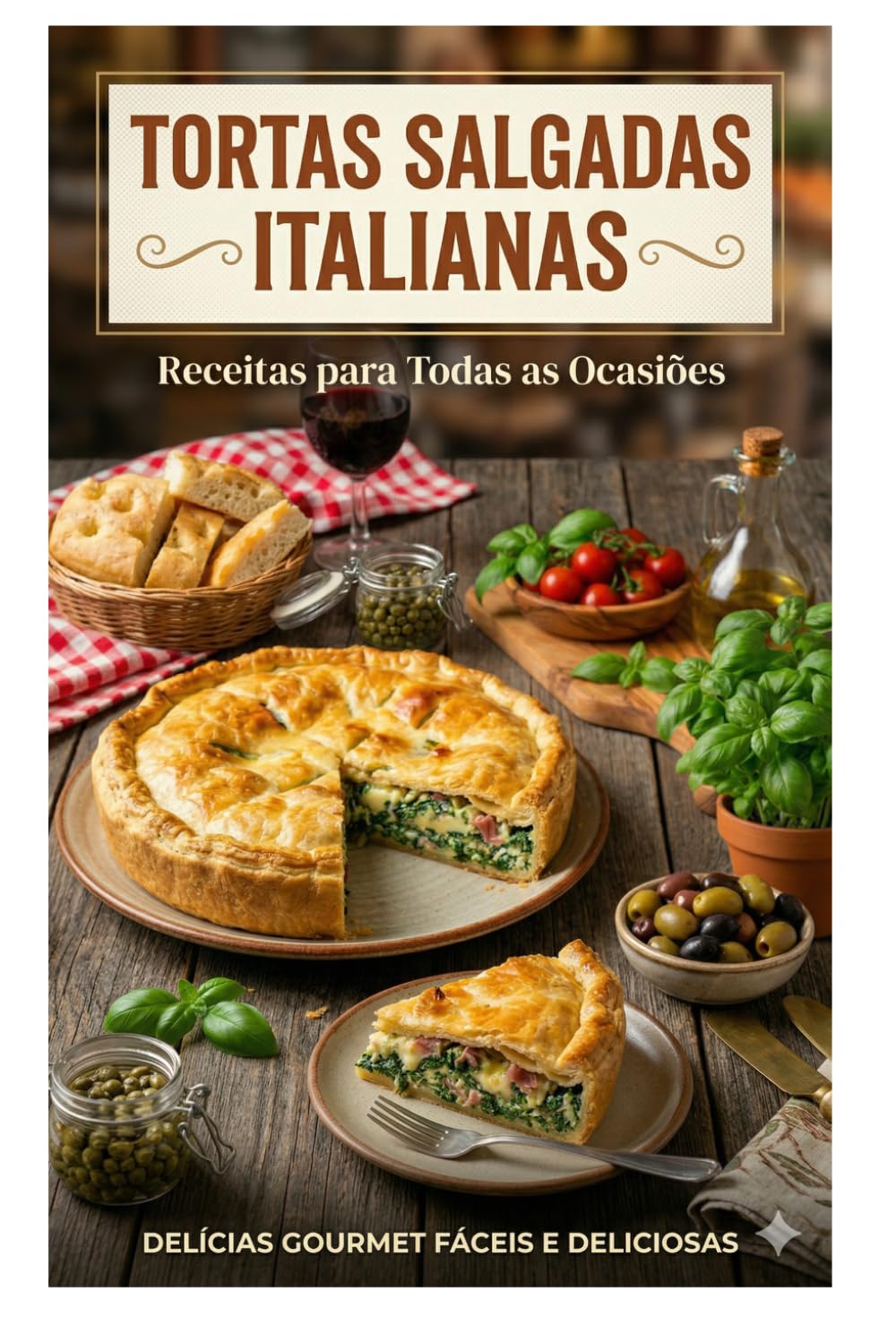 Tortas Salgadas Italianas: Receitas para Todas as Ocasiões: Descubra a arte das tortas salgadas italianas com receitas saborosas e versáteis (Portuguese Edition) baixar o livro de graça
