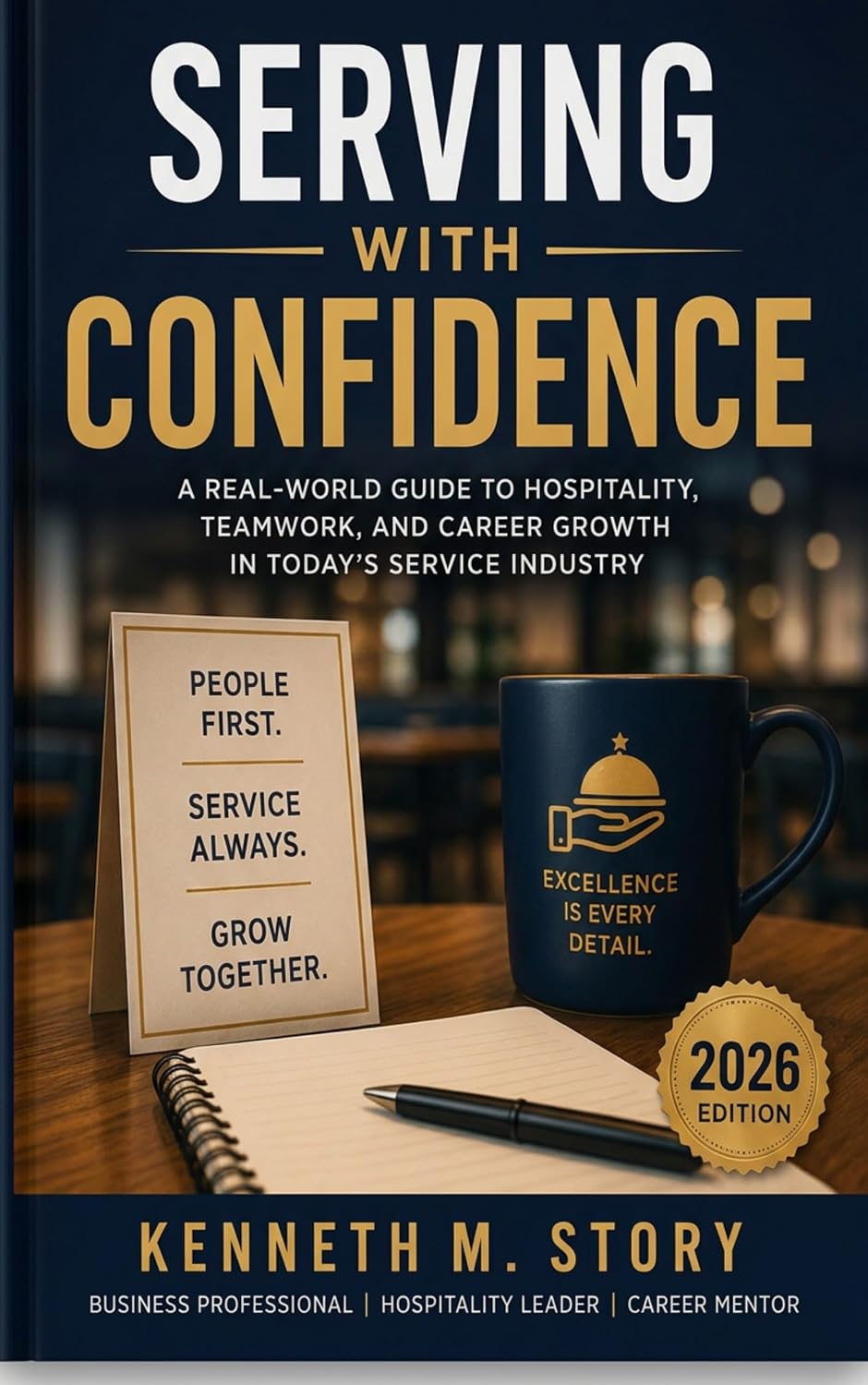 ler totalmente Serving With Confidence: A Practical Guide to Showing Up, Standing Out, and Serving with Pride (English Edition)