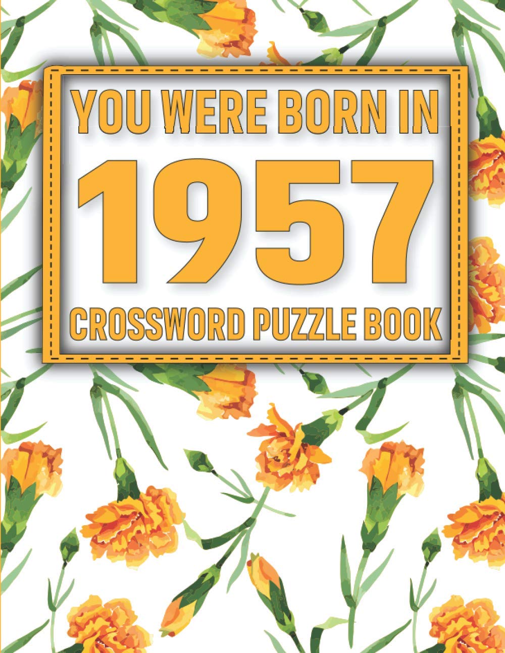 Crossword Puzzle Book: You Were Born In 1957: Large Print Crossword Puzzle Book For Adults & Seniors baixar o livro de graça