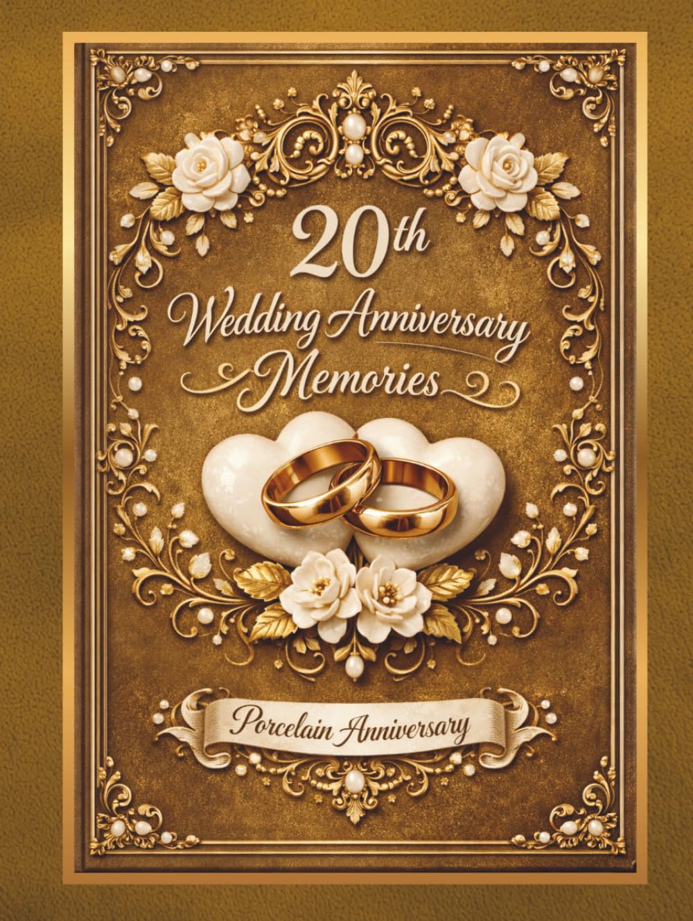 20th Wedding Anniversary Memories: Guest Book for collecting messages from family and friends celegrating Porcelain Anniversary with Happpy Couple together baixar o livro de graça