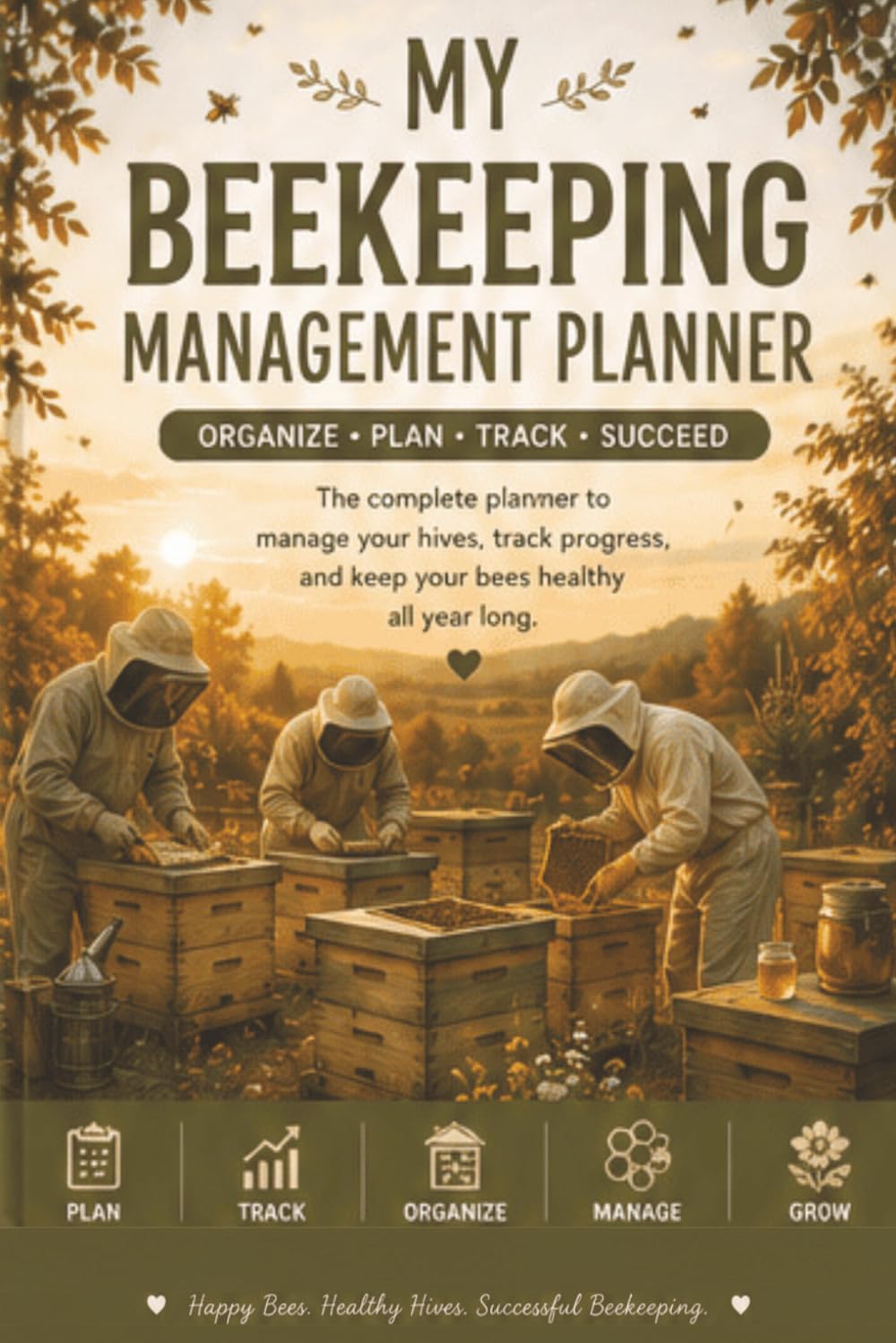 capítulo por capítulo baixar Beekeepers' Management Planner: Organize your apiary, manage hive inspections, track progress, and coordinate your beekeeping season with confidence (German Edition)