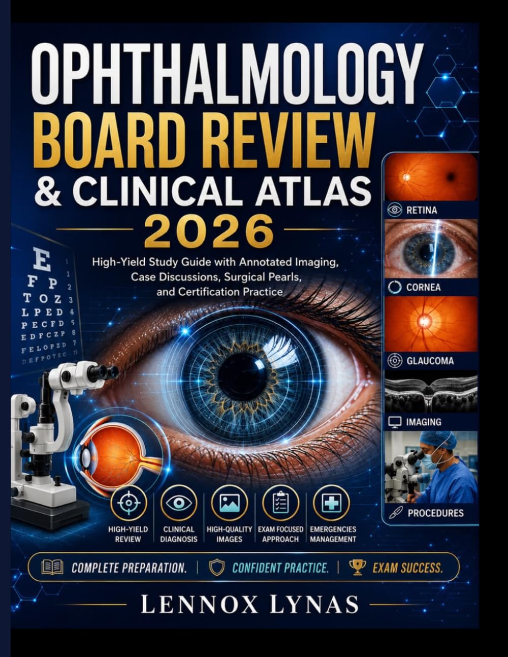 OPHTHALMOLOGY BOARD REVIEW & CLINICAL ATLAS: High-Yield Study Guide with Annotated Imaging, Case Discussions, Surgical Pearls, and Certification Practice baixar o livro de graça