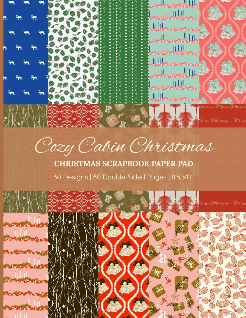 Cozy Cabin Christmas Scrapbook Paper Pad: 30 Designs | 60 Double-Sided Pages | 8.5"x11" for Origami, Card Making, and DIY Crafting baixar livro de graça